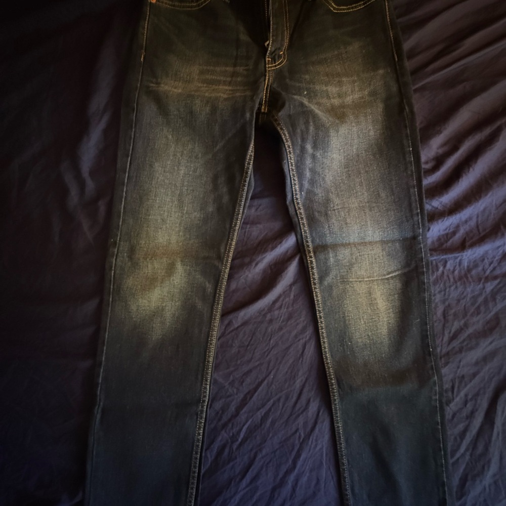 Levi's 511 Dark Wash Slim Straight Jeans